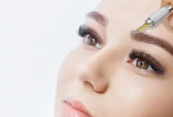 Eyebrow Powdering Eyebrow Powdering